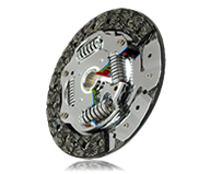 集成毂静音离合器盘总成